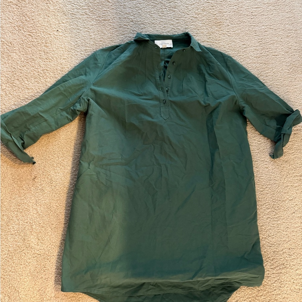 Pomander Place Forest Green Dress